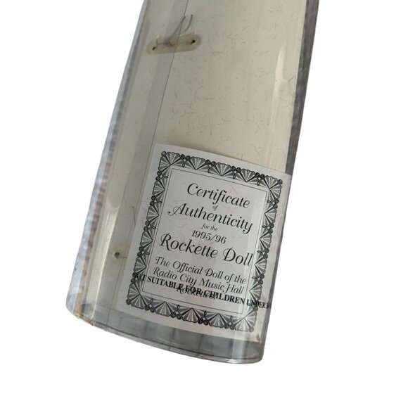 THE ROCKETTES  1995-96 Collectible Full Size Doll w/ COA NEW NIB - Picture 2 of 9